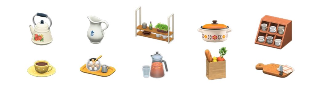 ACNH Cottagecore Kitchen