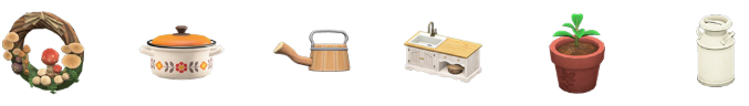 animal crossing cottagecore items
