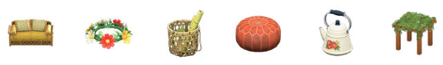 animal crossing boho items