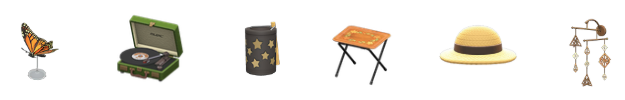 animal crossing boho items