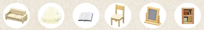 animal crossing minimalist items