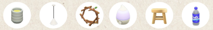 animal crossing minimalist items