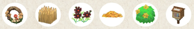 fall animal crossing items