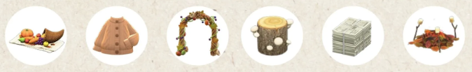 fall animal crossing items