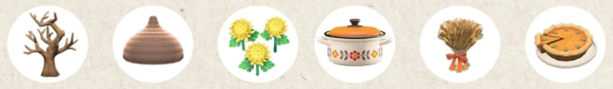 fall animal crossing items