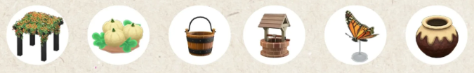 fall animal crossing items