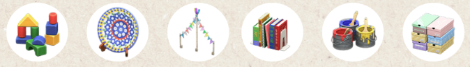 rainbow animal crossing items