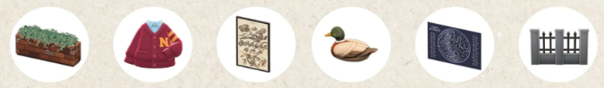 dark academia animal crossing items