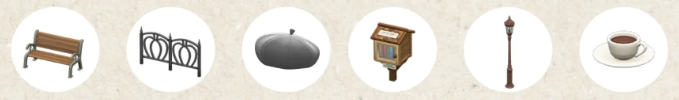 dark academia animal crossing items