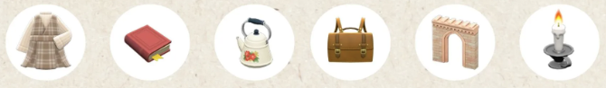 light academia animal crossing items