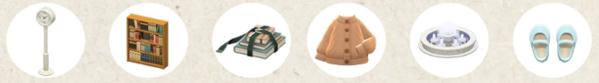 light academia animal crossing items
