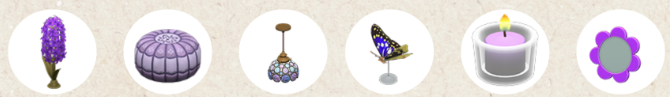purple animal crossing items