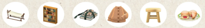 bookish animal crossing items