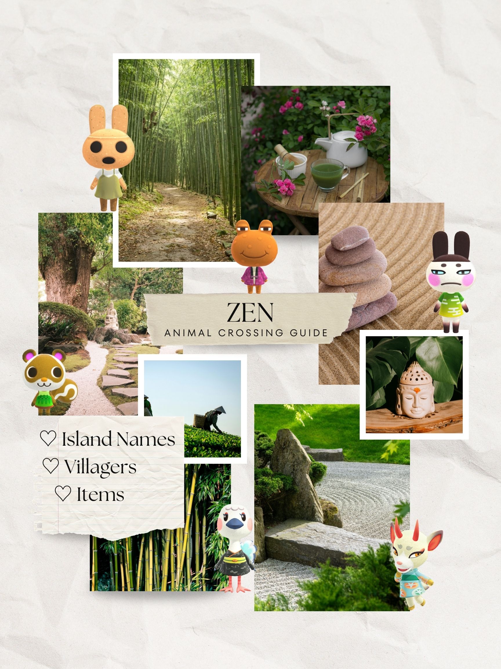 Zen Animal Crossing Island Ideas