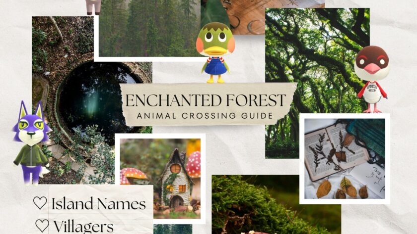 Enchanted Forest Animal Crossing Island Ideas