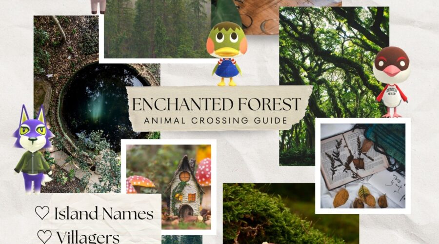 Enchanted Forest Animal Crossing Island Ideas