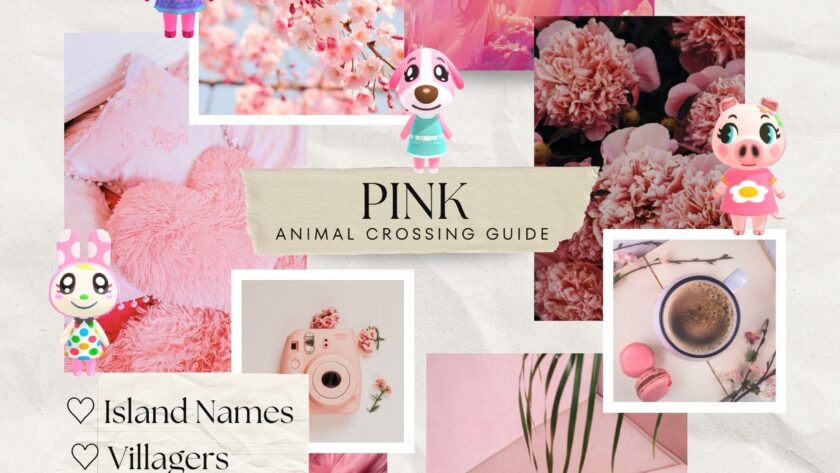Pink Animal Crossing Island Ideas (Names, Villagers, Items)