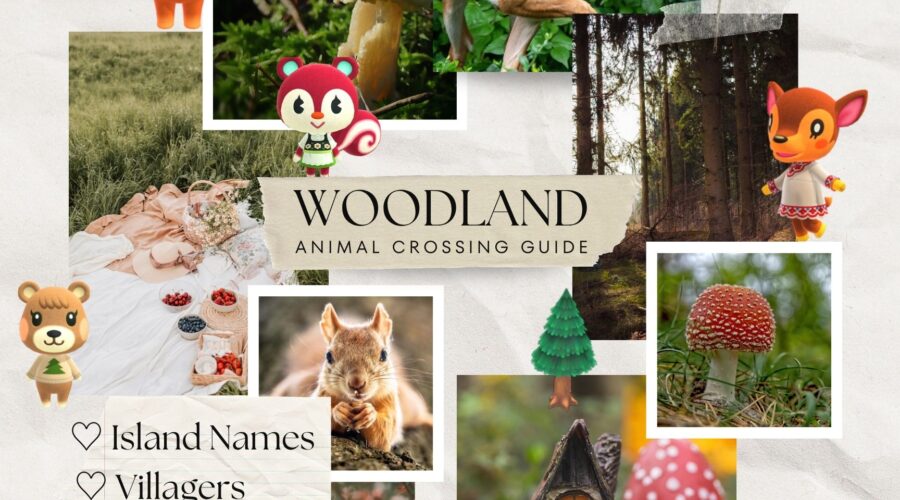 Cozy Woodland Animal Crossing Island Ideas (Names, Villagers, Items)