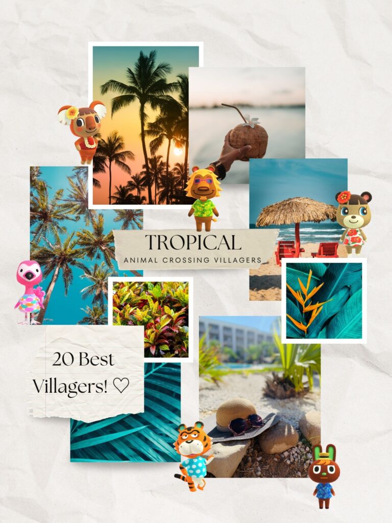 20 Best Animal Crossing Villagers for a Tropical Island