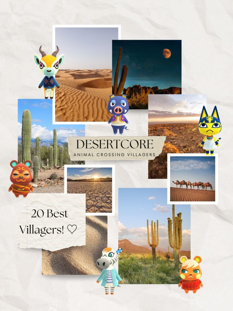20 Best Animal Crossing Villagers for a Desertcore Island