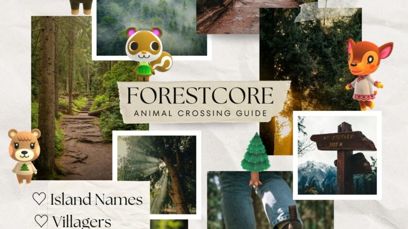 Forestcore Island Ideas for Animal Crossing (Names, Villagers, Items)