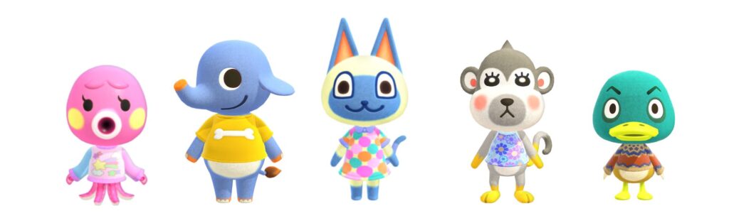 coastal animal crossing villagers