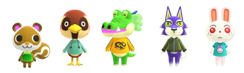 enchanted forest animal crossing villagers