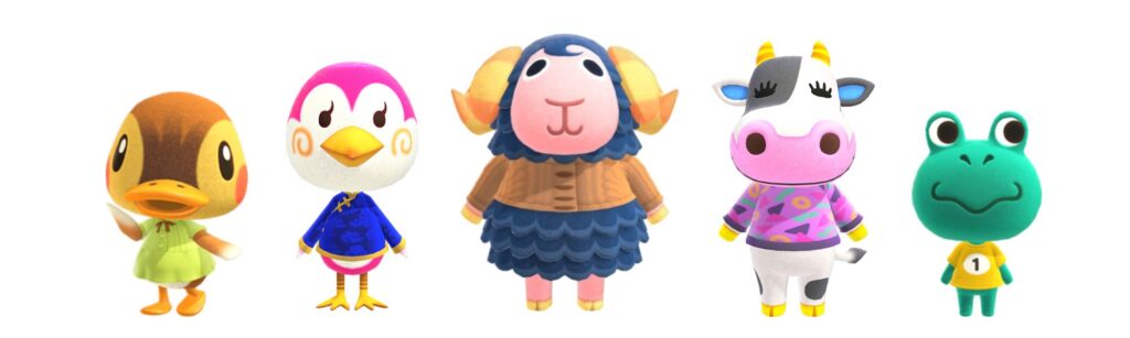 acnh spring villagers