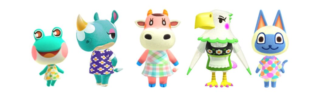 acnh spring villagers