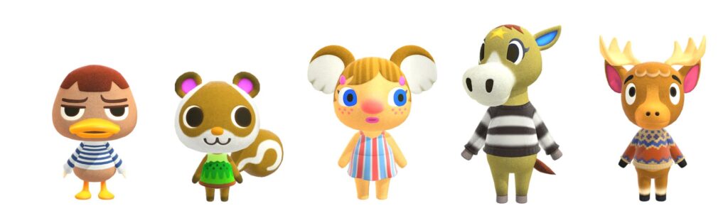 neutral animal crossing villagers
