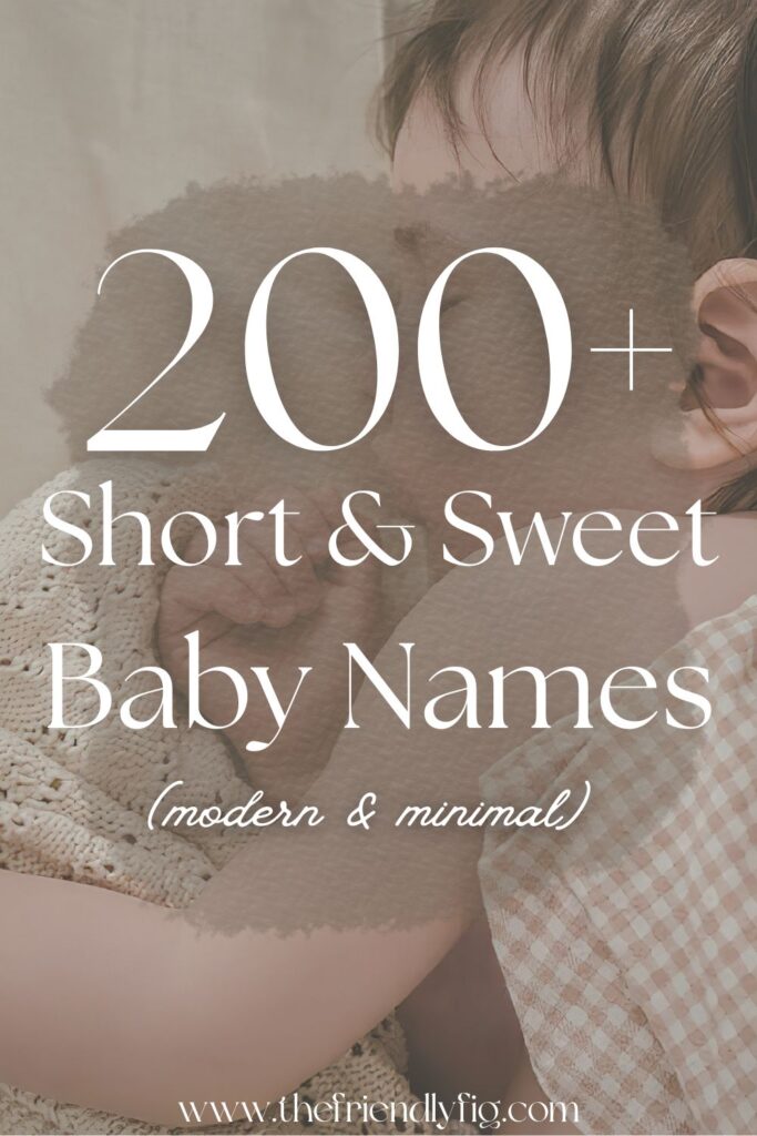 200 short baby names