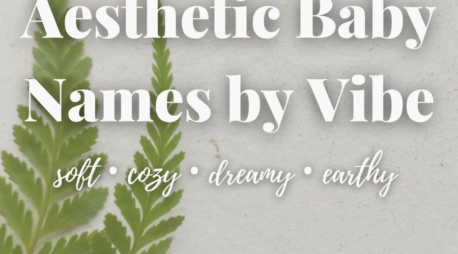 Aesthetic Baby Names by Vibe: Soft, Cozy, Nature & More
