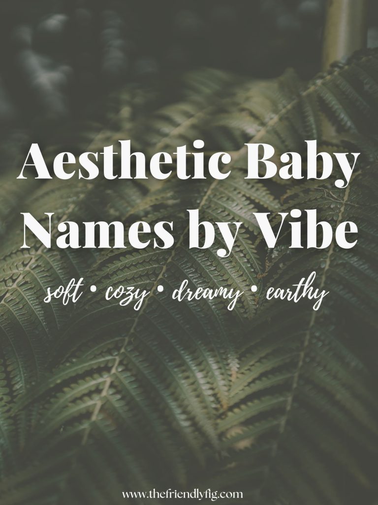 Aesthetic Baby Names by Vibe: Soft, Cozy, Nature & More