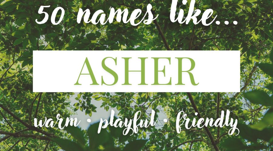 Names Like Asher (Soft, Modern & Earthy)