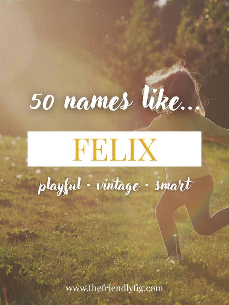 Names Like Felix (Playful, Vintage & Smart)