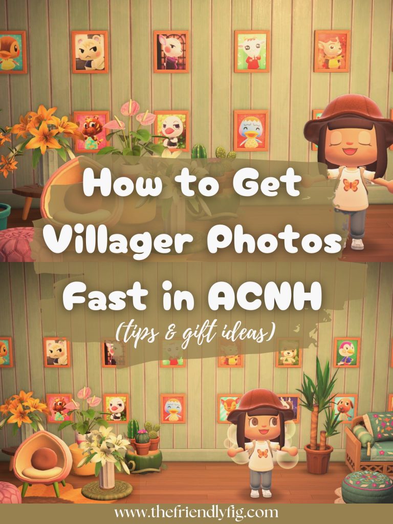 How to Get Villager Photos Fast in ACNH (Tips & Gift Ideas)