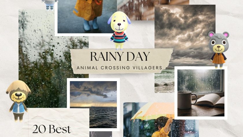 20 Soft & Moody Animal Crossing Villagers (Rainy Day Aesthetic Picks)