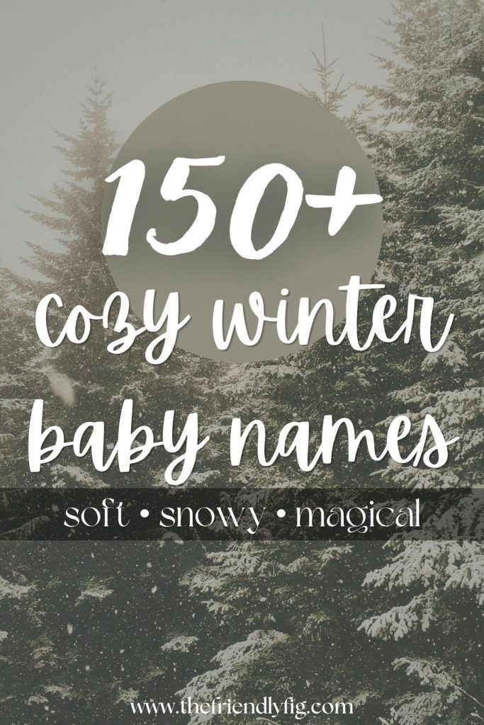 150+ Winter Baby Names Inspired by Snow, Nature & Cozy Vibes