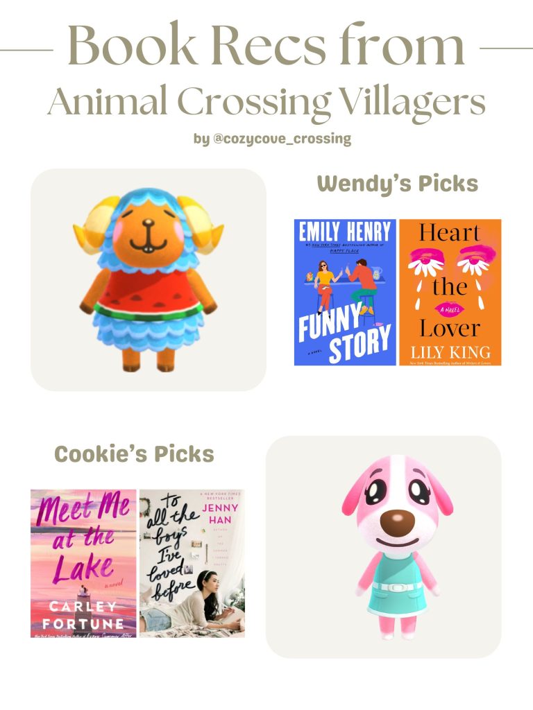animal crossing villager book recommendations