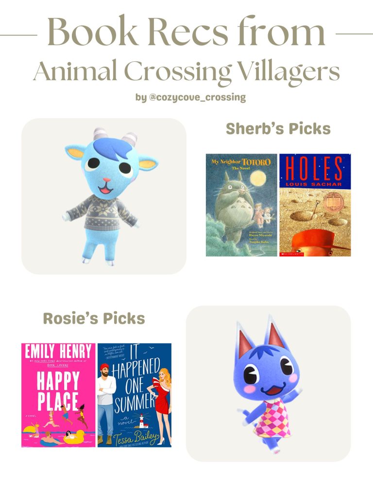 animal crossing villager book recommendations