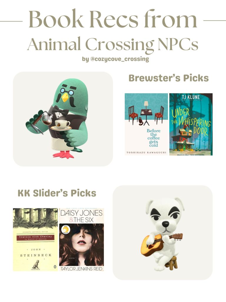 animal crossing npc book recommendations
