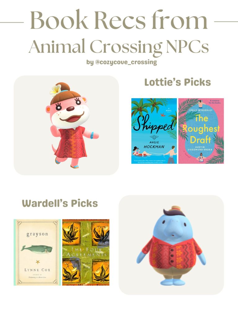 animal crossing npc book recommendations