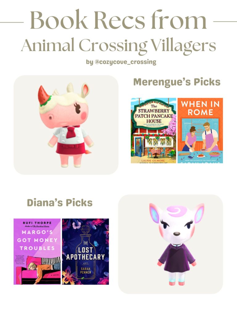 animal crossing villager book recommendations