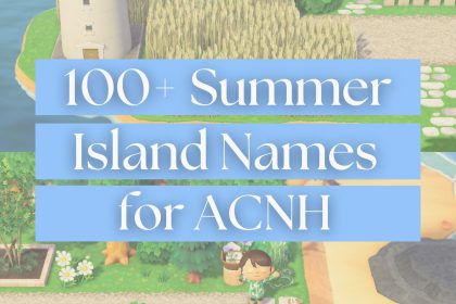 100+ Summer Island Names for Animal Crossing