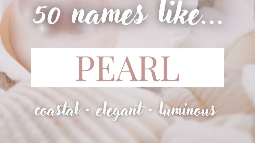 Names Like Pearl (Coastal, Elegant & Luminous)
