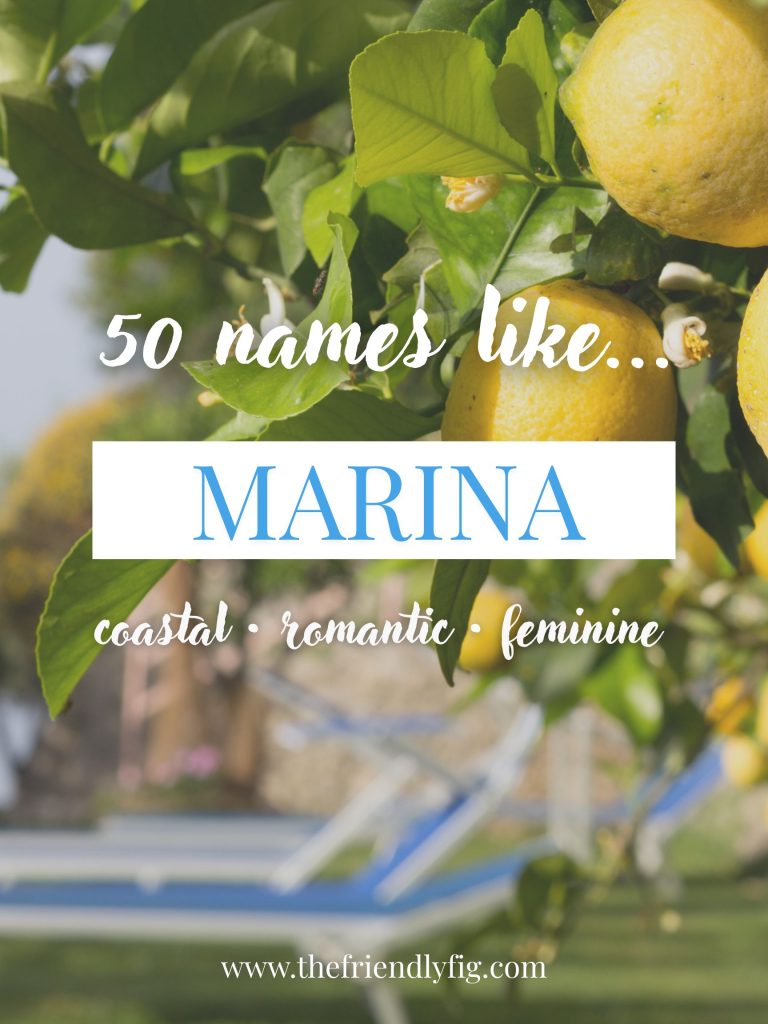 Names Like Marina (Seaside, Romantic & Feminine)