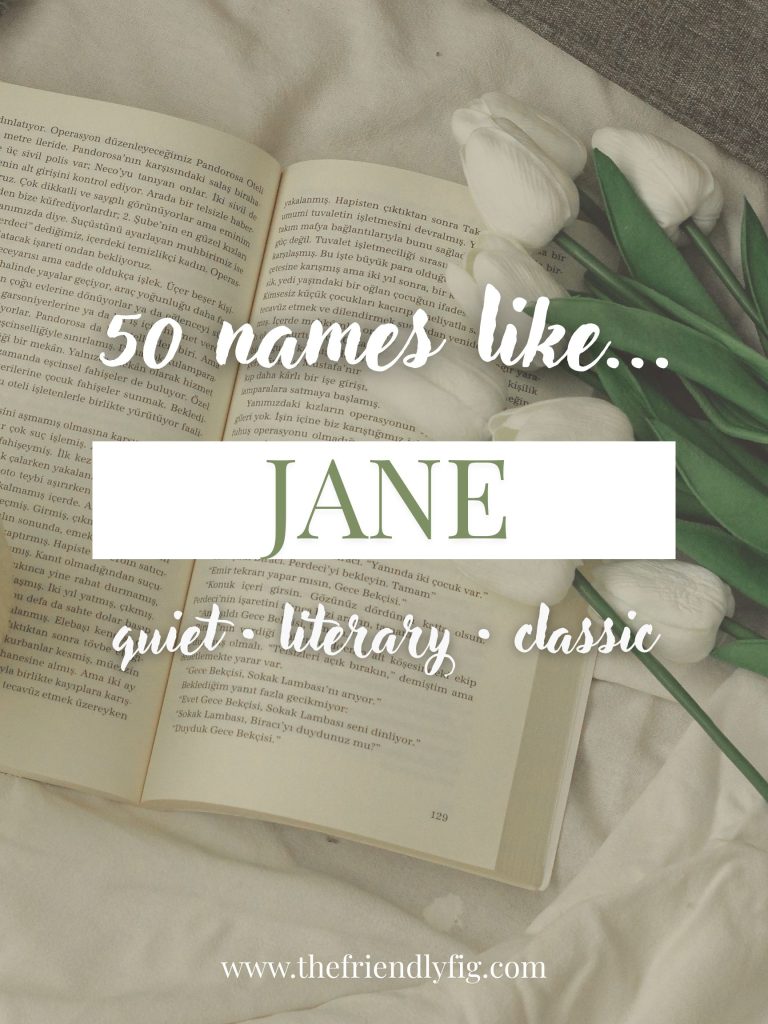 Names Like Jane (Quiet, Literary & Classic)