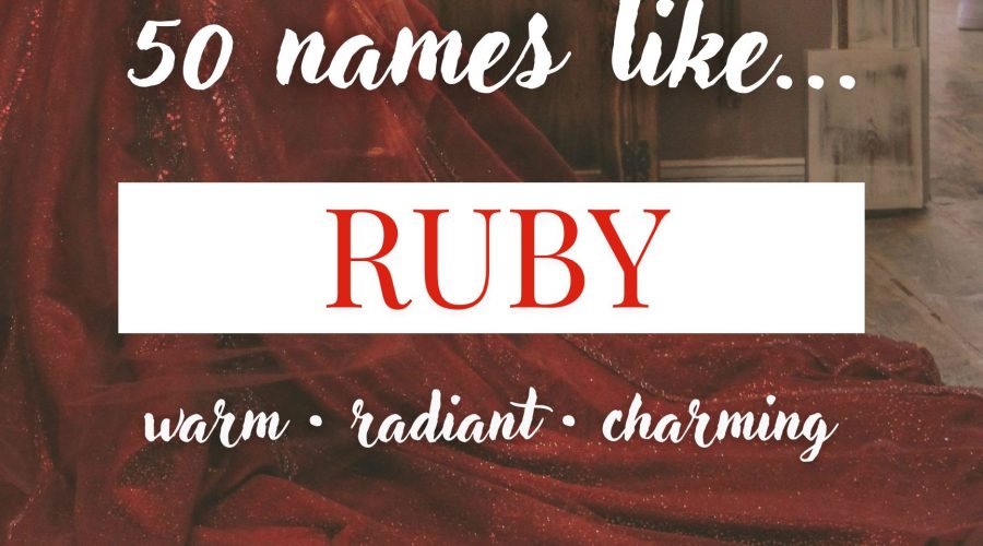 Names Like Ruby (Warm, Radiant & Charming)