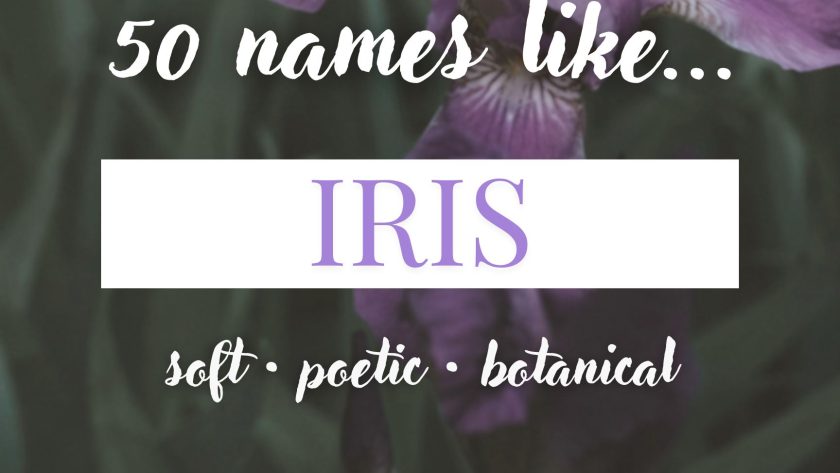 Names Like Iris (Soft, Poetic & Botanical)