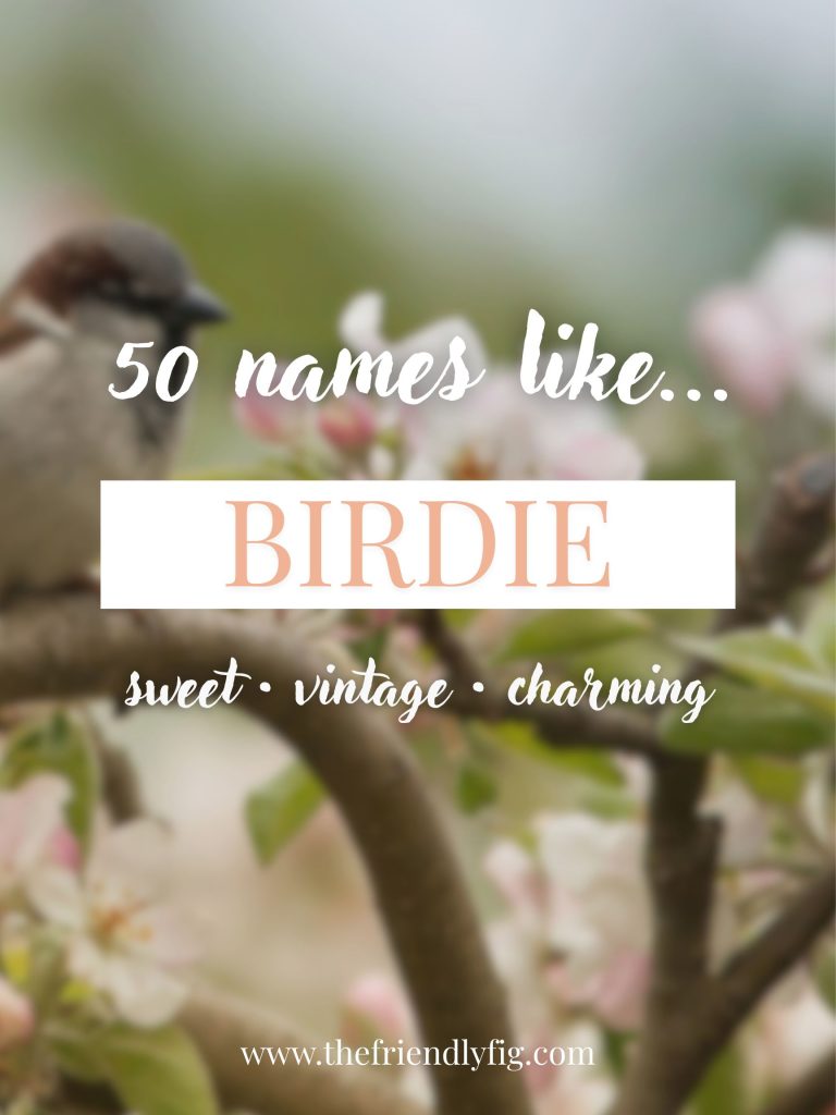 Names Like Birdie (Sweet, Vintage & Charming)